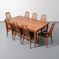 8 Niels Koefoed EVA Dining Chairs & Danish Modern Dining Table - Sold for $1,408 on 10-26-2024 (Lot 131).jpg